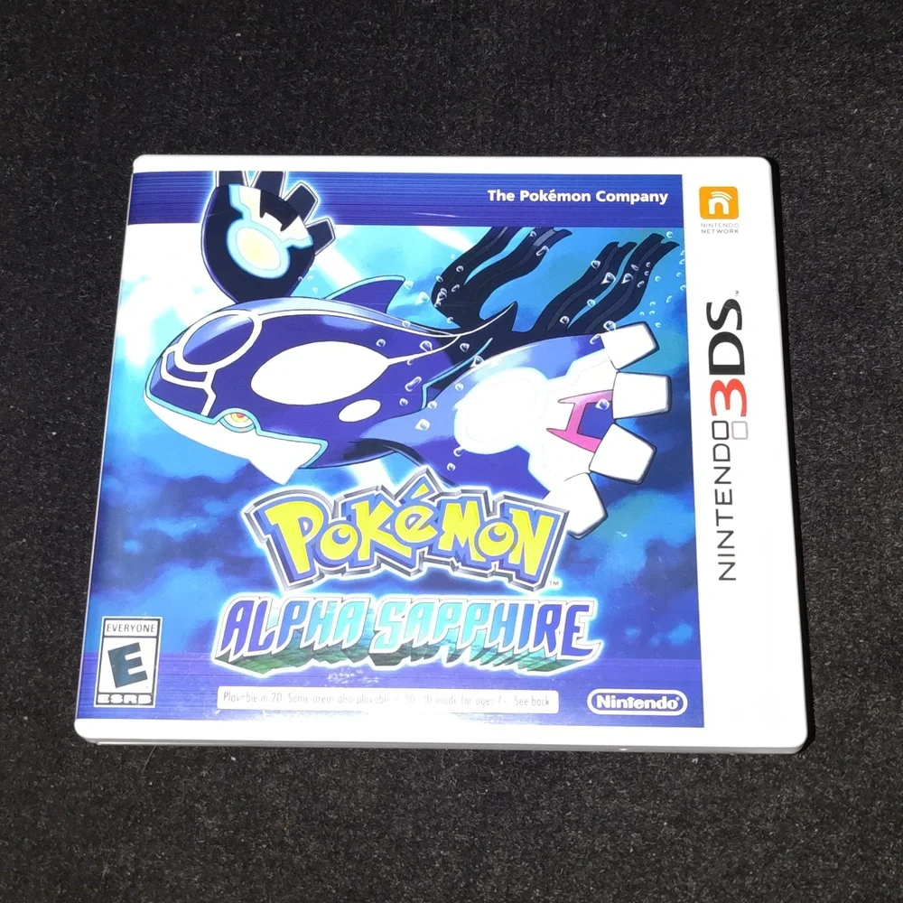 Pokemon Alpha Sapphire - Nintendo 3DS ***CASE ONLY / NO GAME / Authentic /USA